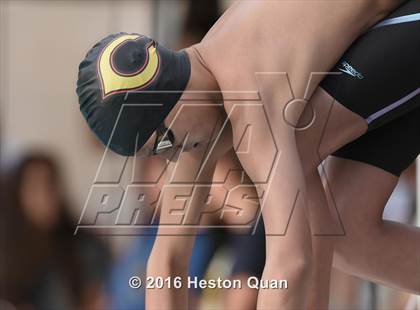 Thumbnail 3 in CIF Southern Section D4 Boys Swimming Championships photogallery.