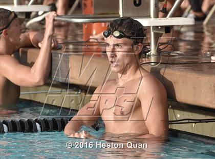 Thumbnail 3 in CIF Southern Section D4 Boys Swimming Championships photogallery.