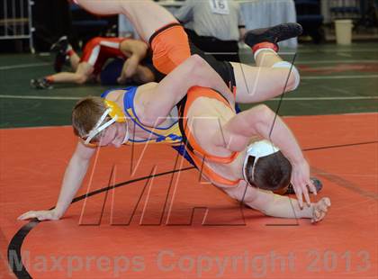 Thumbnail 1 in 2013 NYSPHSAA Boys Wrestling Championships (D2 Quarterfinals) photogallery.