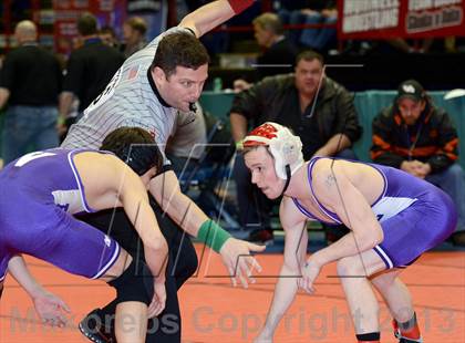 Thumbnail 3 in 2013 NYSPHSAA Boys Wrestling Championships (D2 Quarterfinals) photogallery.