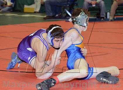 Thumbnail 1 in 2013 NYSPHSAA Boys Wrestling Championships (D2 Quarterfinals) photogallery.