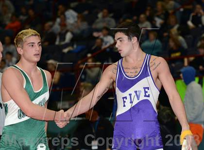 Thumbnail 3 in 2013 NYSPHSAA Boys Wrestling Championships (D2 Quarterfinals) photogallery.