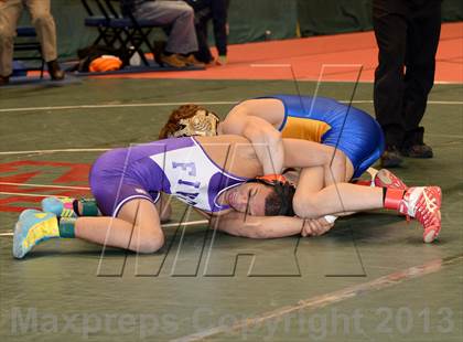 Thumbnail 3 in 2013 NYSPHSAA Boys Wrestling Championships (D2 Quarterfinals) photogallery.