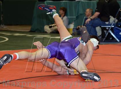 Thumbnail 1 in 2013 NYSPHSAA Boys Wrestling Championships (D2 Quarterfinals) photogallery.