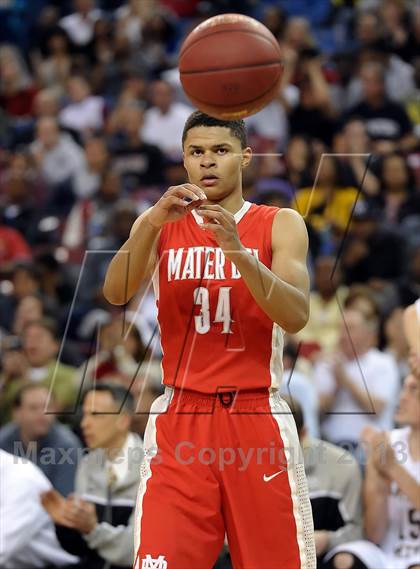 Thumbnail 3 in Mater Dei vs. Archbishop Mitty (CIF State Open Division Final) photogallery.