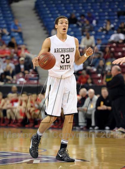 Thumbnail 2 in Mater Dei vs. Archbishop Mitty (CIF State Open Division Final) photogallery.