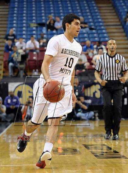 Thumbnail 1 in Mater Dei vs. Archbishop Mitty (CIF State Open Division Final) photogallery.