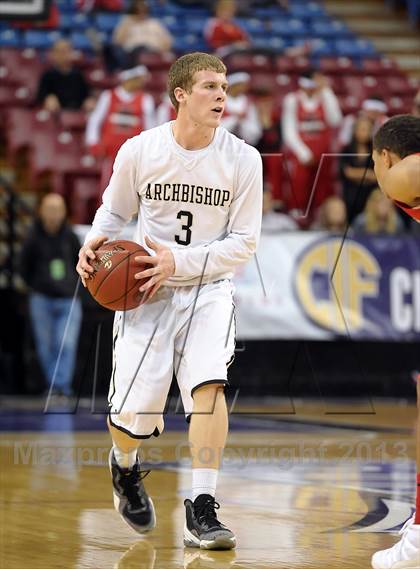 Thumbnail 1 in Mater Dei vs. Archbishop Mitty (CIF State Open Division Final) photogallery.