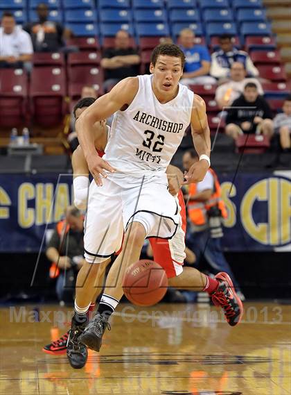 Thumbnail 1 in Mater Dei vs. Archbishop Mitty (CIF State Open Division Final) photogallery.