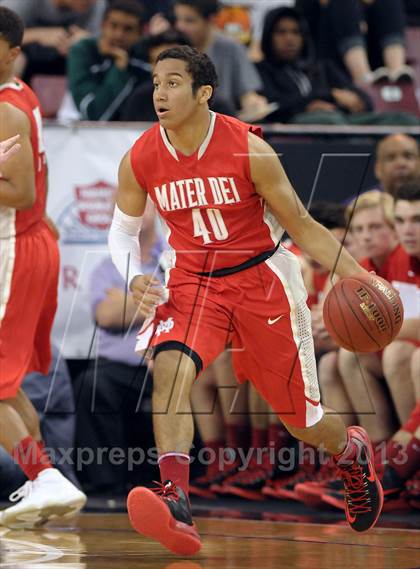 Thumbnail 1 in Mater Dei vs. Archbishop Mitty (CIF State Open Division Final) photogallery.