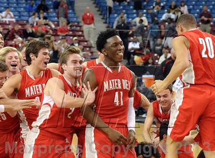 Thumbnail 3 in Mater Dei vs. Archbishop Mitty (CIF State Open Division Final) photogallery.
