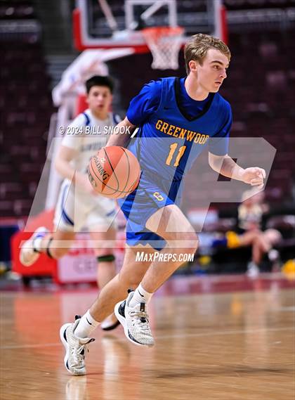 Thumbnail 3 in Greenwood @ Linville Hill (PIAA 1A District 3 Final) photogallery.