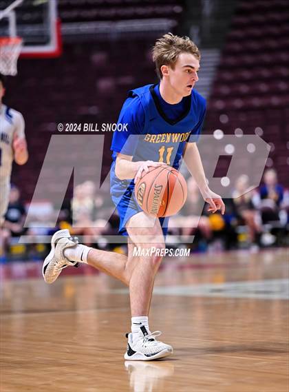 Thumbnail 1 in Greenwood @ Linville Hill (PIAA 1A District 3 Final) photogallery.