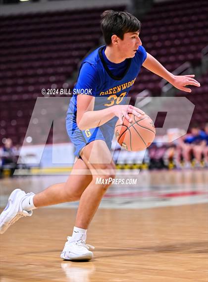 Thumbnail 3 in Greenwood @ Linville Hill (PIAA 1A District 3 Final) photogallery.