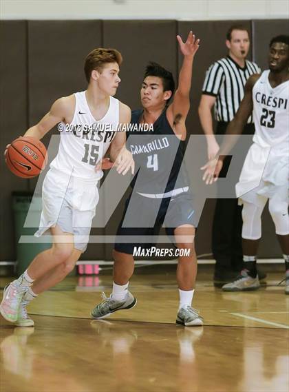 Thumbnail 3 in Crespi vs Camarillo (Sierra Canyon Invitational) photogallery.