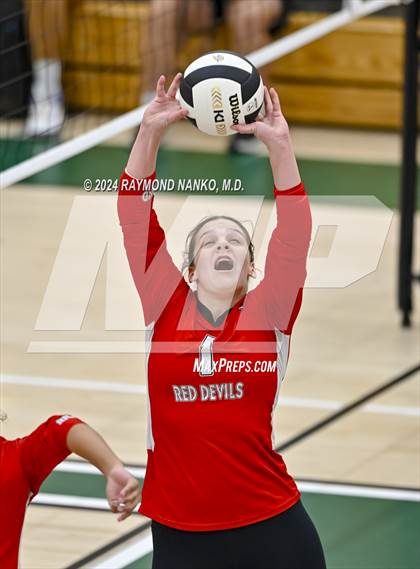 Thumbnail 2 in Richmond vs Mt Vernon (IHSAA 4A Section 39 Round 1) photogallery.