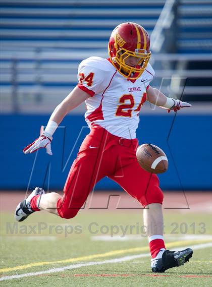 Thumbnail 1 in St. Anthony's vs. Chaminade (CHSFL Class AAA Final) photogallery.