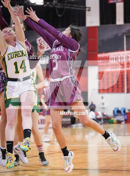 Thumbnail 3 in Eureka vs. Pyramid Lake (NIAA Class 1A State Girls Quarterfinal) photogallery.