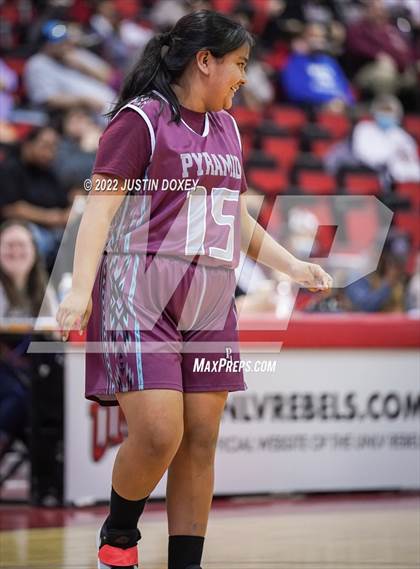 Thumbnail 3 in Eureka vs. Pyramid Lake (NIAA Class 1A State Girls Quarterfinal) photogallery.