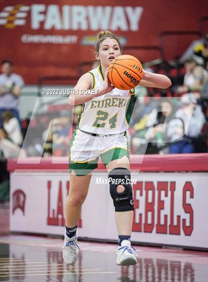 Thumbnail 1 in Eureka vs. Pyramid Lake (NIAA Class 1A State Girls Quarterfinal) photogallery.