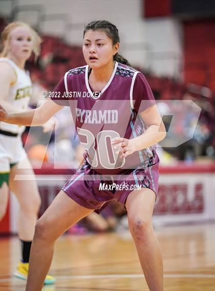 Thumbnail 1 in Eureka vs. Pyramid Lake (NIAA Class 1A State Girls Quarterfinal) photogallery.