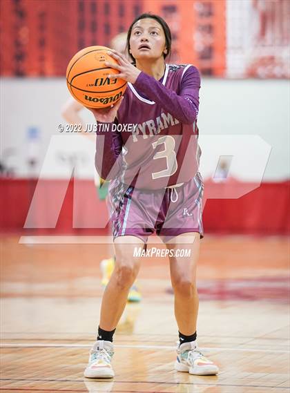 Thumbnail 2 in Eureka vs. Pyramid Lake (NIAA Class 1A State Girls Quarterfinal) photogallery.