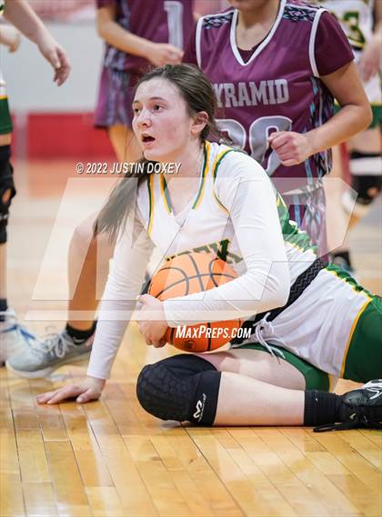 Thumbnail 2 in Eureka vs. Pyramid Lake (NIAA Class 1A State Girls Quarterfinal) photogallery.