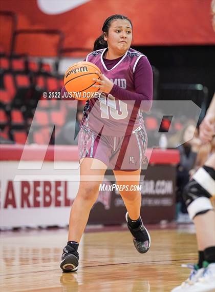 Thumbnail 2 in Eureka vs. Pyramid Lake (NIAA Class 1A State Girls Quarterfinal) photogallery.