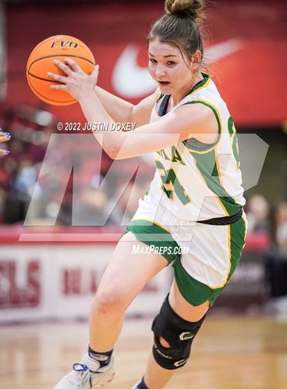 Thumbnail 3 in Eureka vs. Pyramid Lake (NIAA Class 1A State Girls Quarterfinal) photogallery.