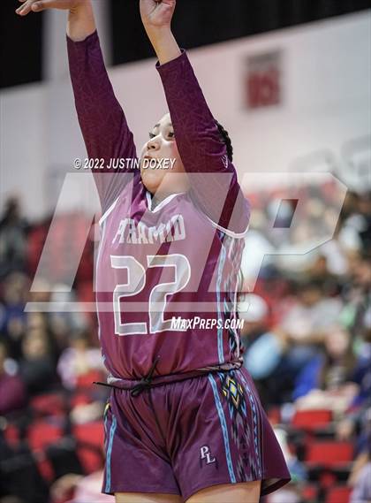 Thumbnail 2 in Eureka vs. Pyramid Lake (NIAA Class 1A State Girls Quarterfinal) photogallery.