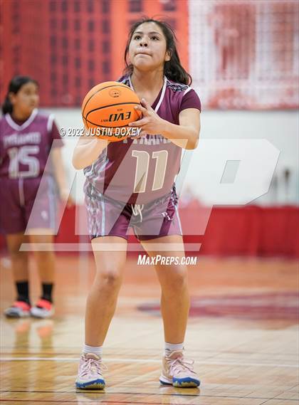 Thumbnail 3 in Eureka vs. Pyramid Lake (NIAA Class 1A State Girls Quarterfinal) photogallery.