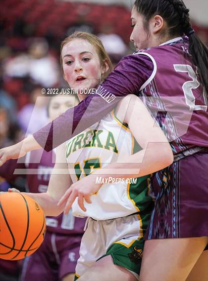 Thumbnail 1 in Eureka vs. Pyramid Lake (NIAA Class 1A State Girls Quarterfinal) photogallery.