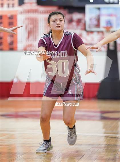 Thumbnail 3 in Eureka vs. Pyramid Lake (NIAA Class 1A State Girls Quarterfinal) photogallery.