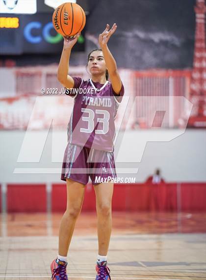 Thumbnail 2 in Eureka vs. Pyramid Lake (NIAA Class 1A State Girls Quarterfinal) photogallery.