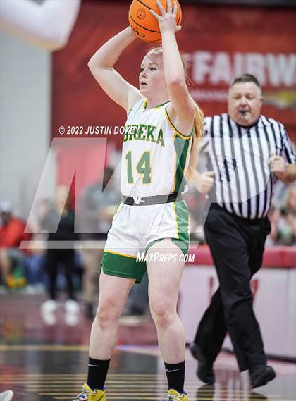 Thumbnail 2 in Eureka vs. Pyramid Lake (NIAA Class 1A State Girls Quarterfinal) photogallery.