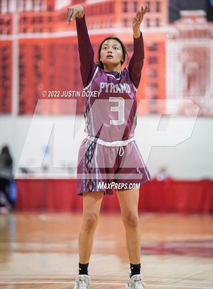 Thumbnail 3 in Eureka vs. Pyramid Lake (NIAA Class 1A State Girls Quarterfinal) photogallery.