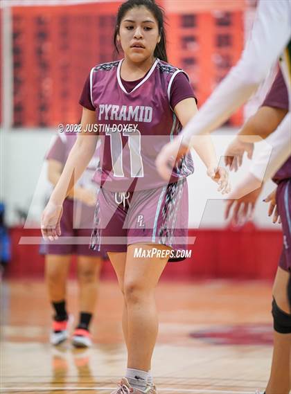 Thumbnail 2 in Eureka vs. Pyramid Lake (NIAA Class 1A State Girls Quarterfinal) photogallery.
