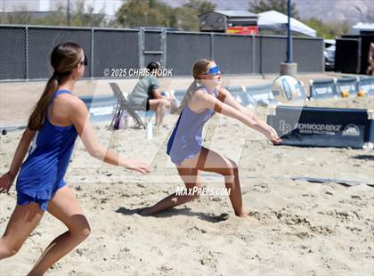 Thumbnail 3 in O'Connor vs Xavier College Prep (CatBox Classic Beach Invitational) photogallery.