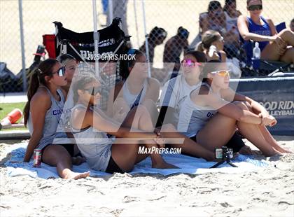 Thumbnail 3 in O'Connor vs Xavier College Prep (CatBox Classic Beach Invitational) photogallery.