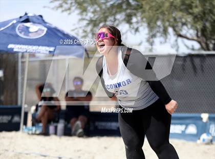Thumbnail 3 in O'Connor vs Xavier College Prep (CatBox Classic Beach Invitational) photogallery.