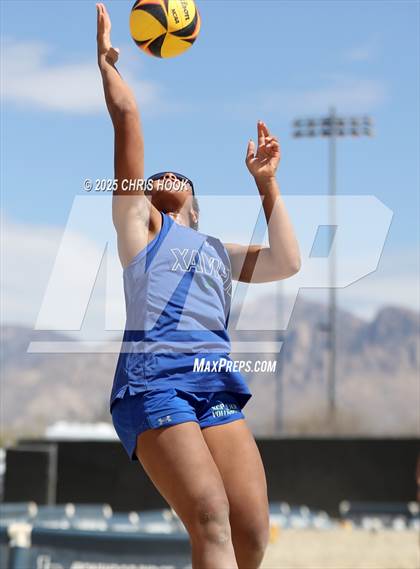 Thumbnail 3 in O'Connor vs Xavier College Prep (CatBox Classic Beach Invitational) photogallery.