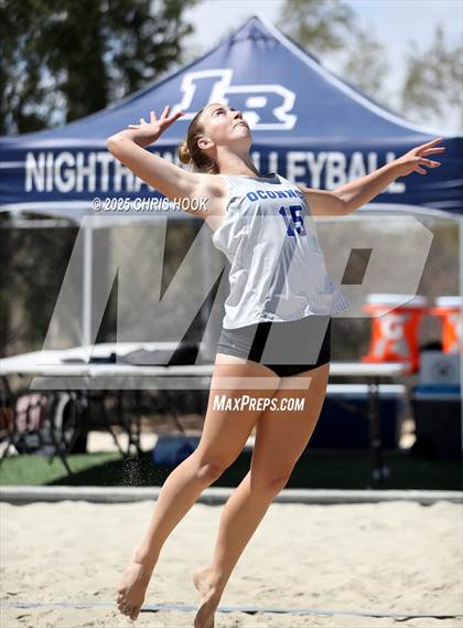 Thumbnail 1 in O'Connor vs Xavier College Prep (CatBox Classic Beach Invitational) photogallery.