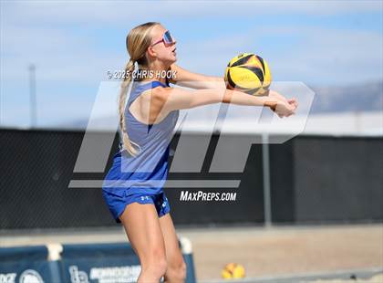Thumbnail 1 in O'Connor vs Xavier College Prep (CatBox Classic Beach Invitational) photogallery.