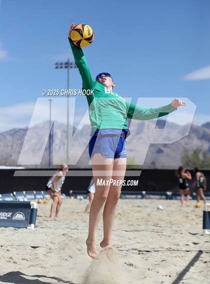 Thumbnail 1 in O'Connor vs Xavier College Prep (CatBox Classic Beach Invitational) photogallery.