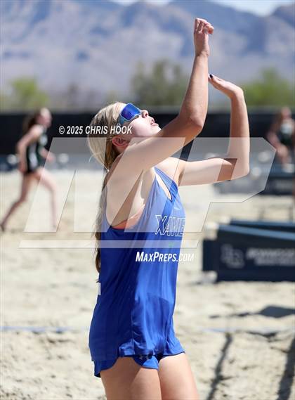 Thumbnail 1 in O'Connor vs Xavier College Prep (CatBox Classic Beach Invitational) photogallery.