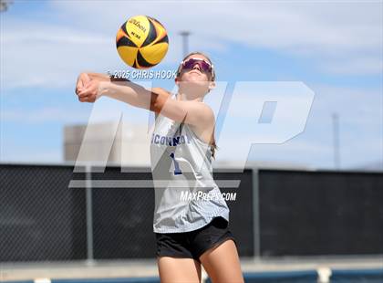 Thumbnail 3 in O'Connor vs Xavier College Prep (CatBox Classic Beach Invitational) photogallery.