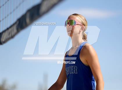 Thumbnail 2 in O'Connor vs Xavier College Prep (CatBox Classic Beach Invitational) photogallery.