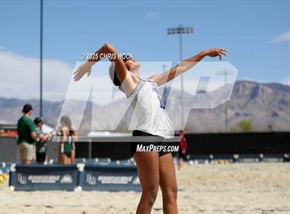 Thumbnail 1 in O'Connor vs Xavier College Prep (CatBox Classic Beach Invitational) photogallery.