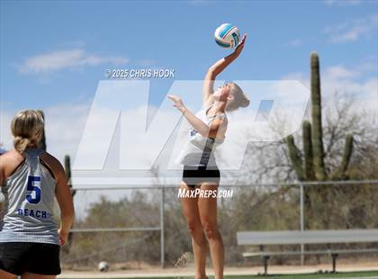 Thumbnail 1 in O'Connor vs Xavier College Prep (CatBox Classic Beach Invitational) photogallery.