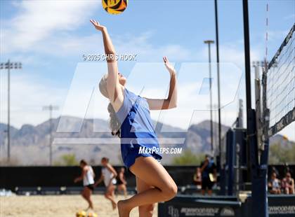 Thumbnail 2 in O'Connor vs Xavier College Prep (CatBox Classic Beach Invitational) photogallery.